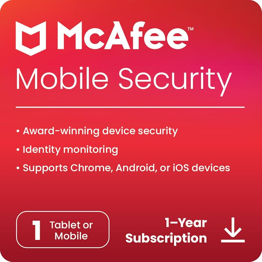 McAfee® Mobile Security – 1 Device, 1 Year